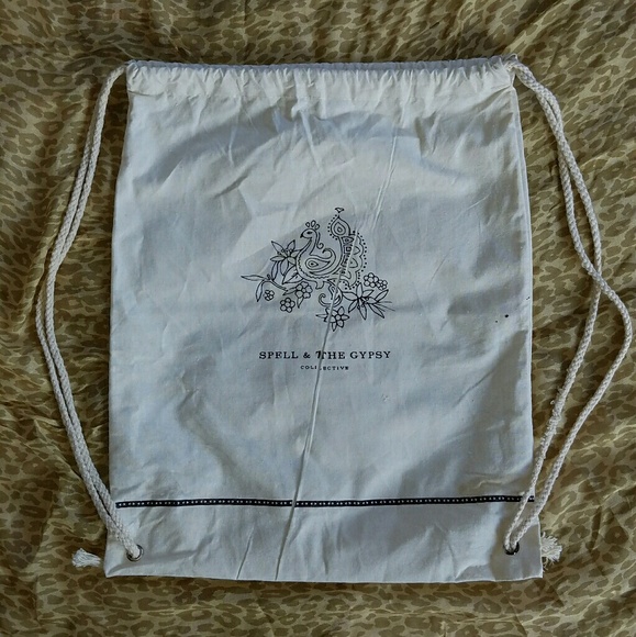 Spell designs artisan eco bag drawstring backpack - Picture 4 of 8